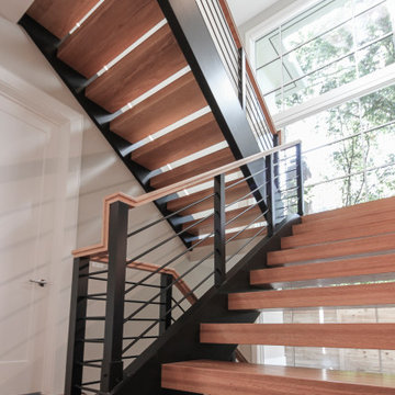 Project #73 | Bold Modern Staircase with Integrated Lighting