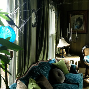 Inside Our Victorian Halloween House