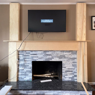 Fireplace Makeover Project 2020