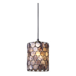 Landmark Capiza 1-Light Pendant - Pendant Lighting