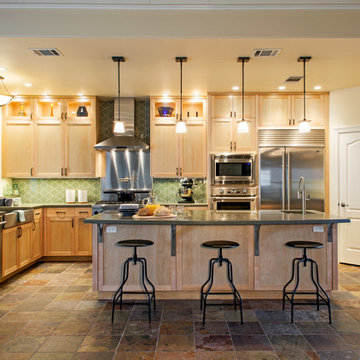 Transitional Kitchen & Bath