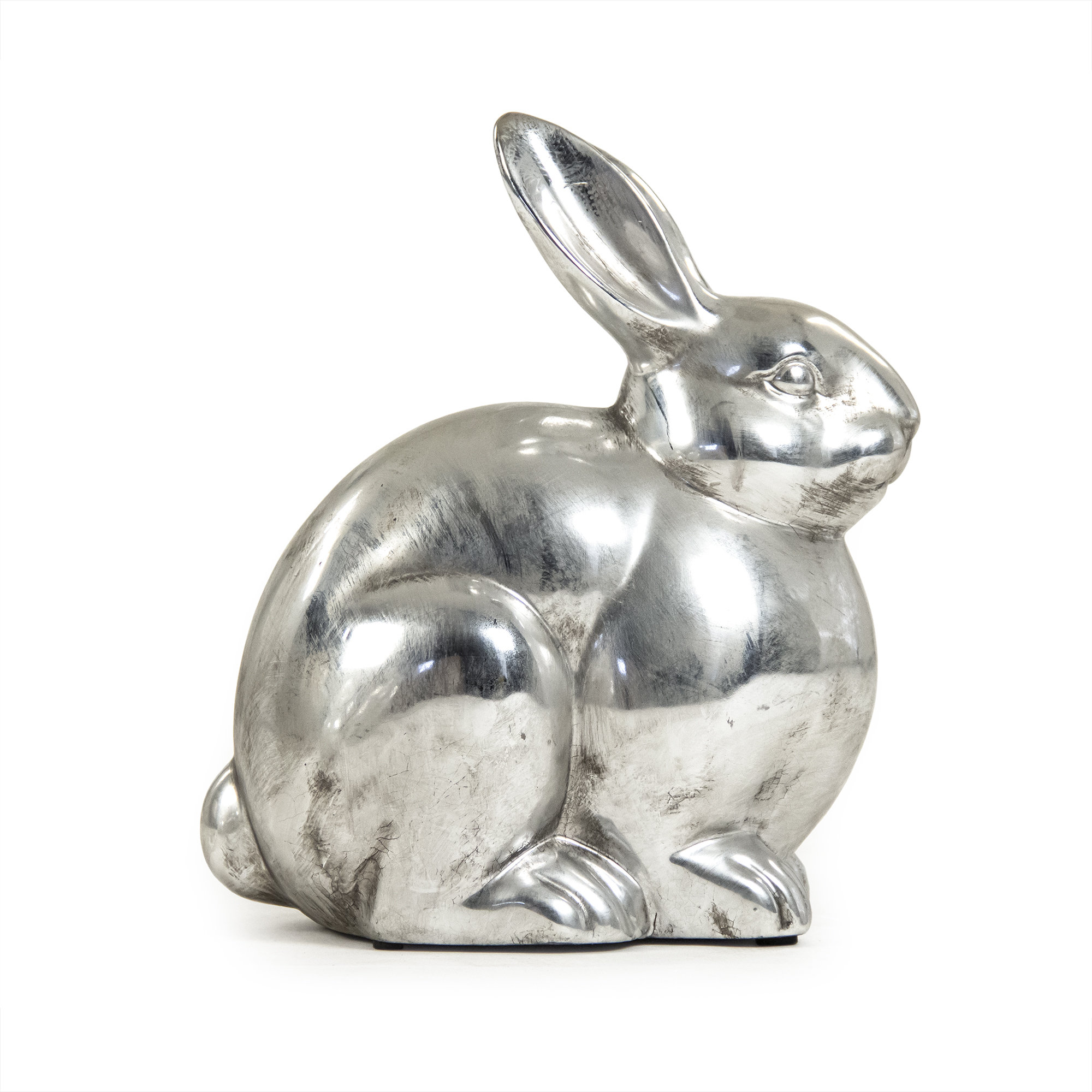 Decorative Metallic Rabbit - Farmhouse - Decorative Objects And ...