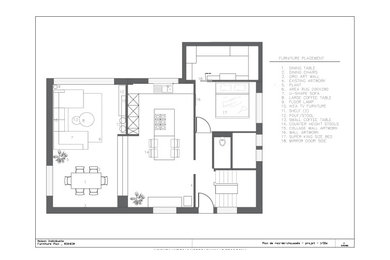 FRANCE | 125 m2 | Space Planning, Furnishing & Material selection
