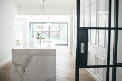 Inspiration for a contemporary kitchen remodel in Dublin