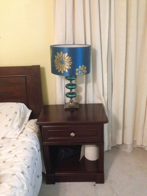 Lamp size for nightstand