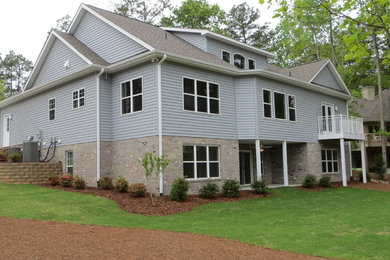 Example of a classic exterior home design in Raleigh