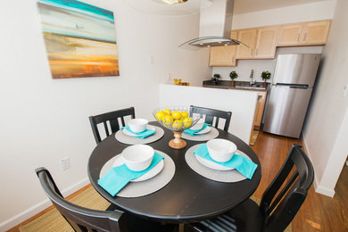 Example of a trendy kitchen design in San Francisco