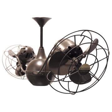 Vent Bettina Ceiling Fan with Metal Blades in Bronzette