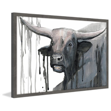 "Buffalo Bill" Framed Painting Print, 30"x20"