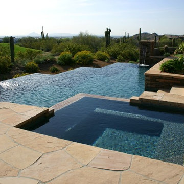 Negative Edge Pools by Mossman Brothers Pools