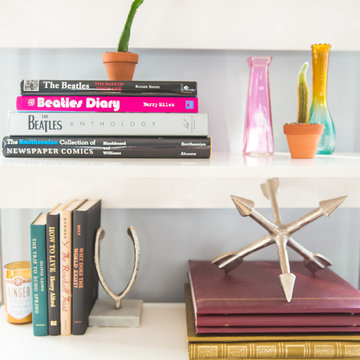 MAINLINE FEMININE MEETS MASCULINE LIVING ROOM