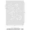 Jacobean Furniture Stencil - DIY Floral Pattern - Reusable Stencil for Furniture