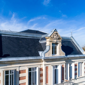 Rénovation totale du toit d'une maison de maître