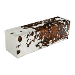 Banc Normande - Cowhide Ottoman - Dining Benches