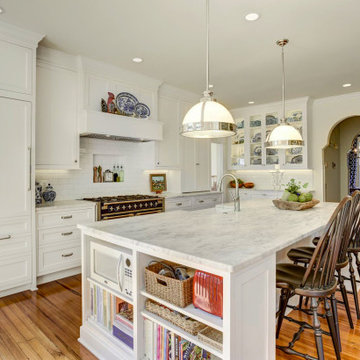 Beautiful Kitchen & Master Bath Remodels at Historic Herndon Home