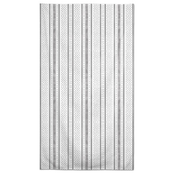 Polka Dot Watercolor Stripes 58x102 Tablecloth