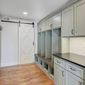 Modern Rustic Farmhouse Kitchen + Mudroom + Bathroom Remodel