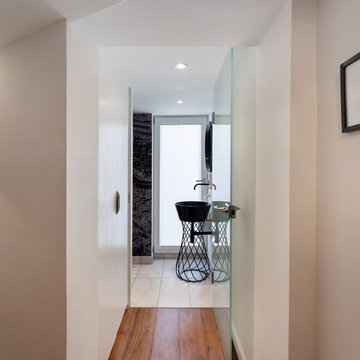 London townhouse living spaces