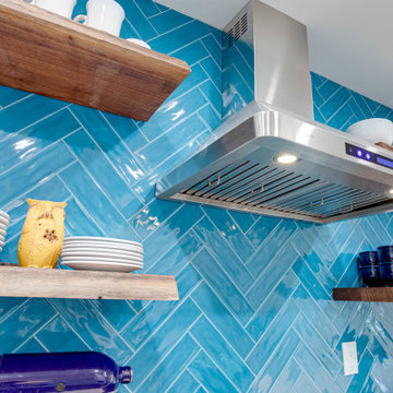 Transitional Barn Inspired Kitchen Springfield, VA