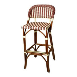 French Bistro Bar Stools by Wa Hoo Designs. Style HK-151 - Kitchen And Dining Furniture