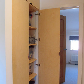Birch ply fitted wardrobes for all the family