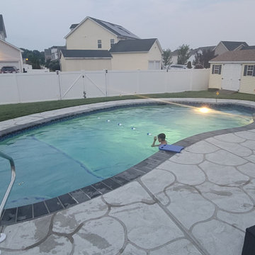 Swimming Pool Build in Leonardtown, MD - NM - Wise Pool & Spa