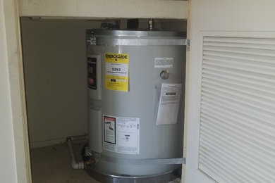 Electric Water Heater in Small Space