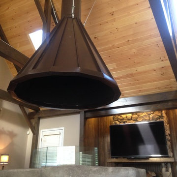 Rustic Living Room Revovation