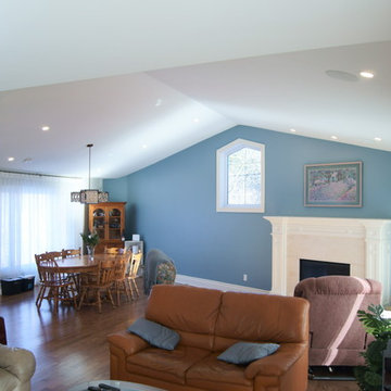 Split level addition and new kitchen