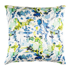 Insert Printed On Both Side Sofa Throw Pillow x 16 in Designart CU12174-16-16 Blue Fractal Flower with Curved Petals Floral Cushion Cover for Living Room Insert Printed On Both Side Sofa Throw Pillow x 16 in Designart CU12174-16-16 Blue Fractal Flower with Curved Petals Floral Cushion Cover for Living Room
