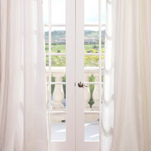 sheer curtains