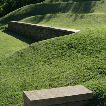 Sculpted berm