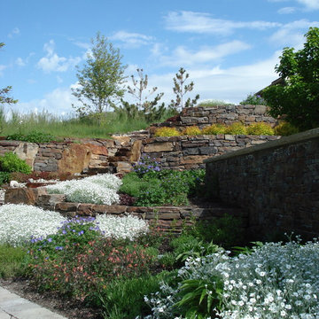 Natural Stone Mountain Landscape