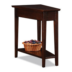 Wedge Side End Tables Houzz Recliner Wedge Table
