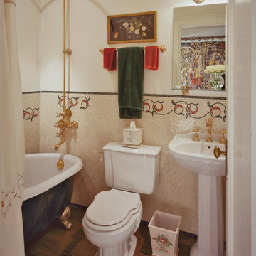 Chicago Traditional Powder Room