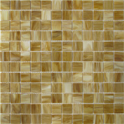 Stained Glass Tile - Caramel - Tile