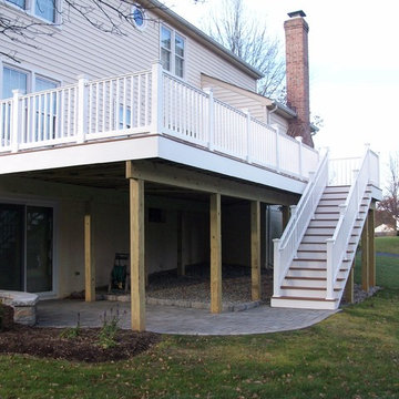 Backyard Deck and Patio