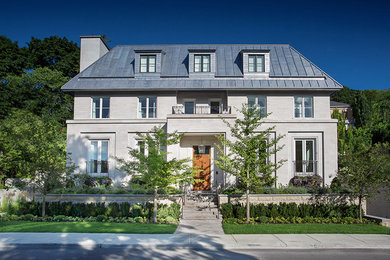 Example of a trendy exterior home design in Montreal