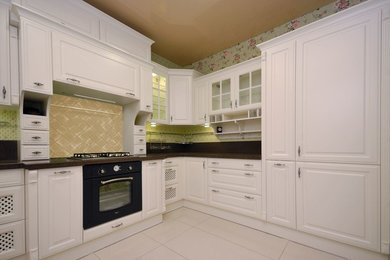 Kitchen - modern kitchen idea in Denver