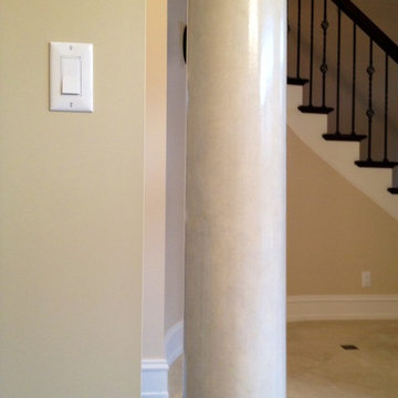 Faux Alabaster Columns