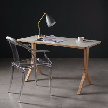 Clear Lucite Acrylic Dining Chairs