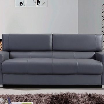 Soho Modern Leather Sofa