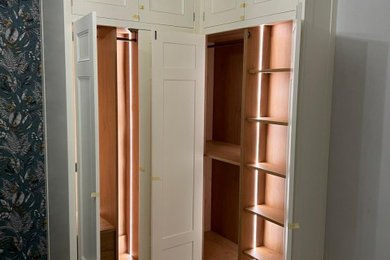 Inspiration for a small traditional master bedroom in West Midlands.