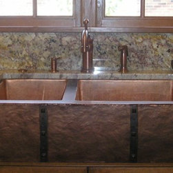 The Metal Peddler, Inc - Copper sinks and counters - Kitchen Sinks