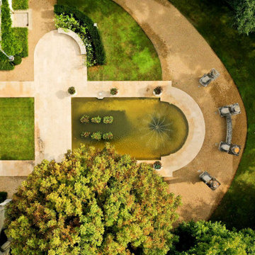 Château La Mission Haut-Brion - Rénovation d'un bassin naturel