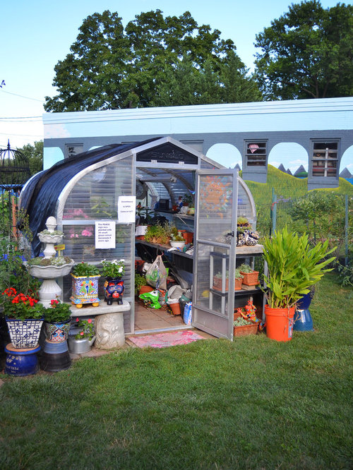 Garden Shed Greenhouse | Houzz