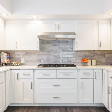 Modern White Kitchen