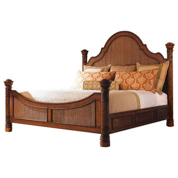 Tommy Bahama Island Estate Round Hill Queen Bed