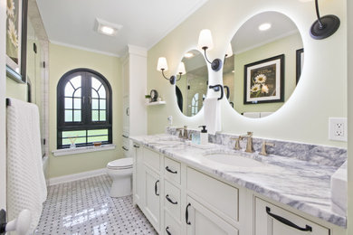 Bathroom - transitional bathroom idea in Cleveland