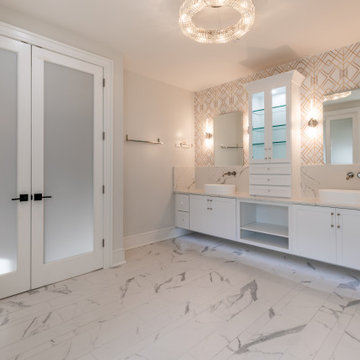 Master Bathroom Oasis in McLean VA